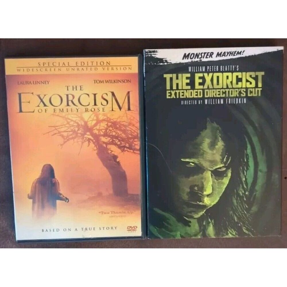 The Exorcism of Emily Rose & The Exorcist - Horror DVD Lot‎ - Tom Wilkinson